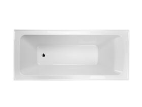 Base Acrylic Bath 1650 x 715 x 380mm White