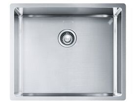 Franke Bow BXX210-50 Single Bowl Inset/ Undermount/ Flushmount Sink Only Stainless Steel