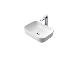 Caroma Luna Above Counter Basin No Taphole No Overflow