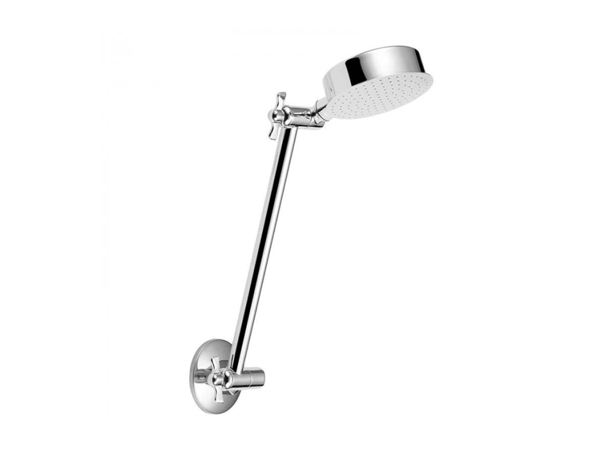 Shower Arm and Rose A/D 224mm CP